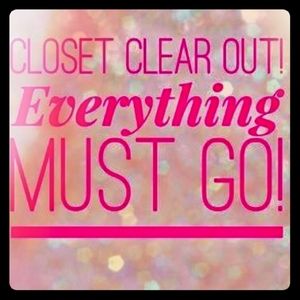 Closet clearout